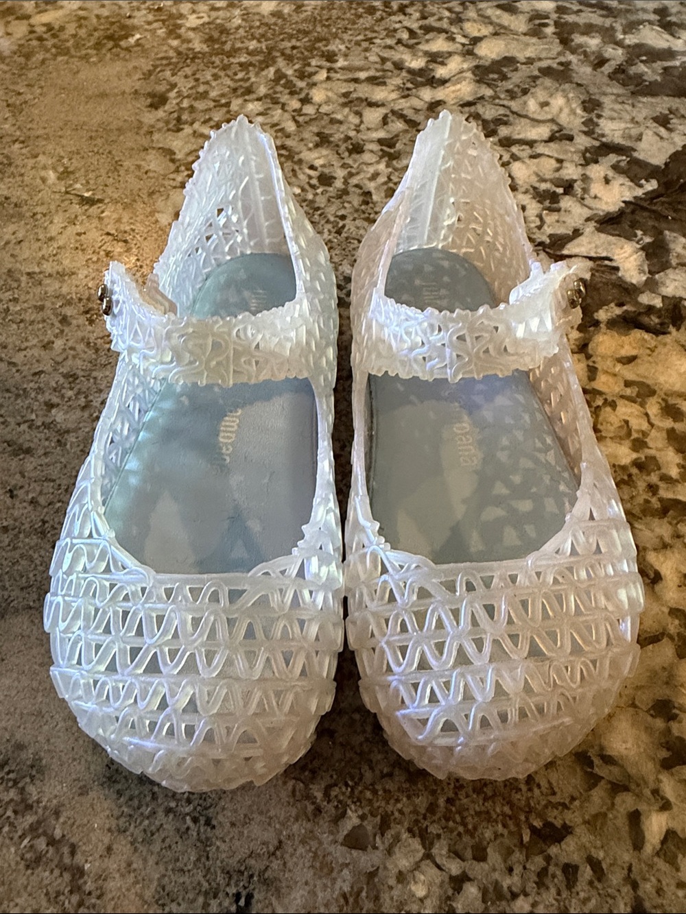 Mini Melissa Campana Jelly Mary Jane Shoes - 9M